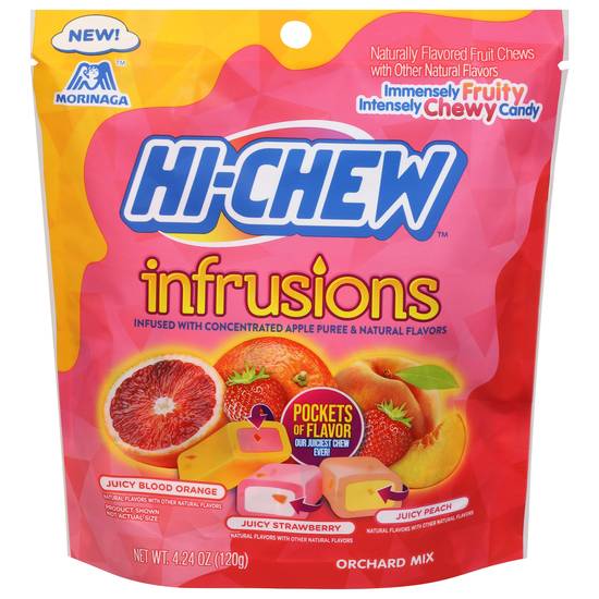 Hi-Chew Infrusions Orchard Mix Candy