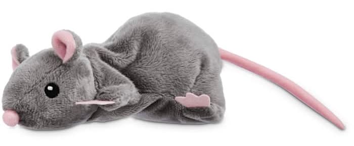 Leaps & Bounds Grey Rat Cat Toy