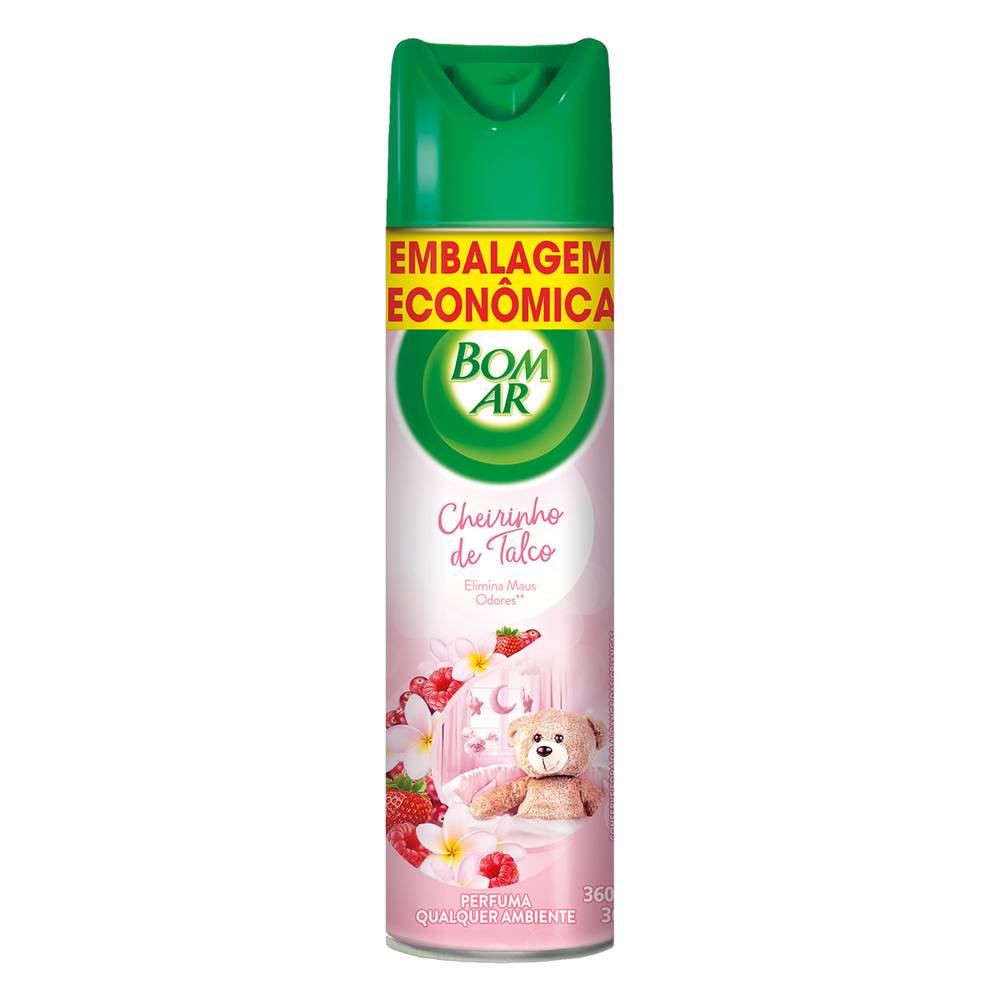 Bom Ar · Aromatizador freshmatic aerossol cheirinho de talco (360 ml)