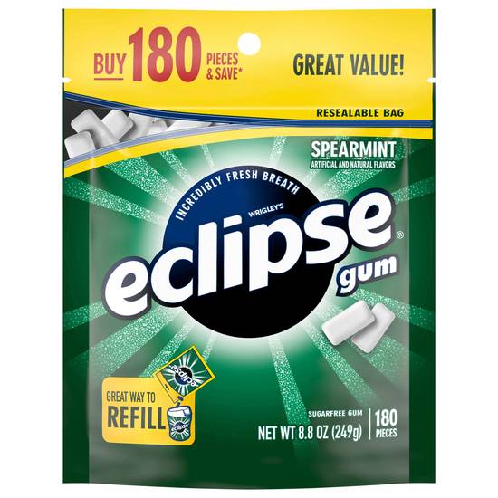 Eclipse Spearmint Gum (180 ct)