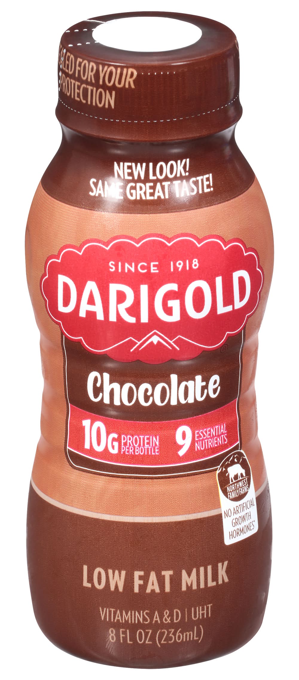 Darigold 1% Chocolate Milk Bottle Uht (18 ct, 8 oz)