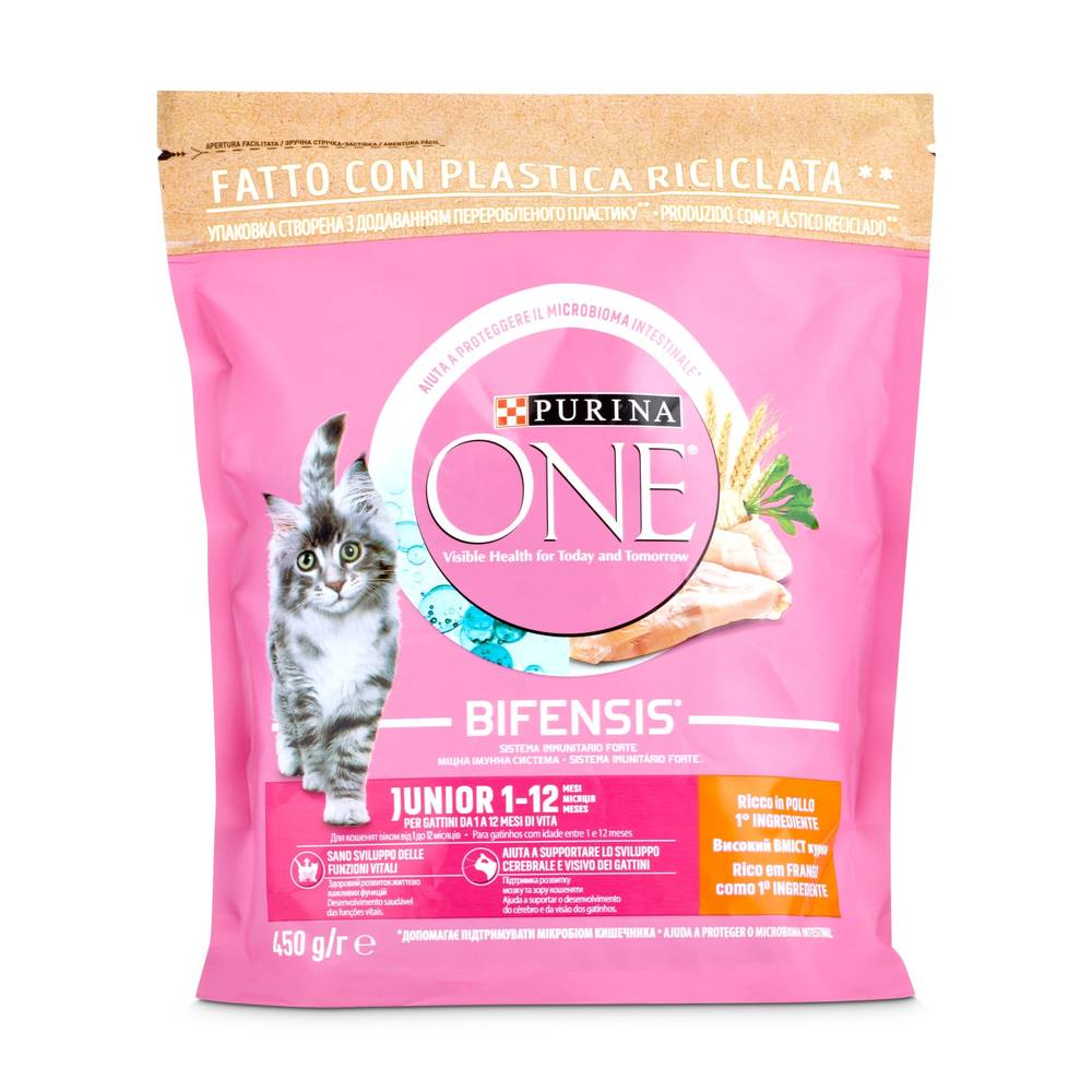 Alimento Para Gatos Junior Purina One Bolsa 450 G