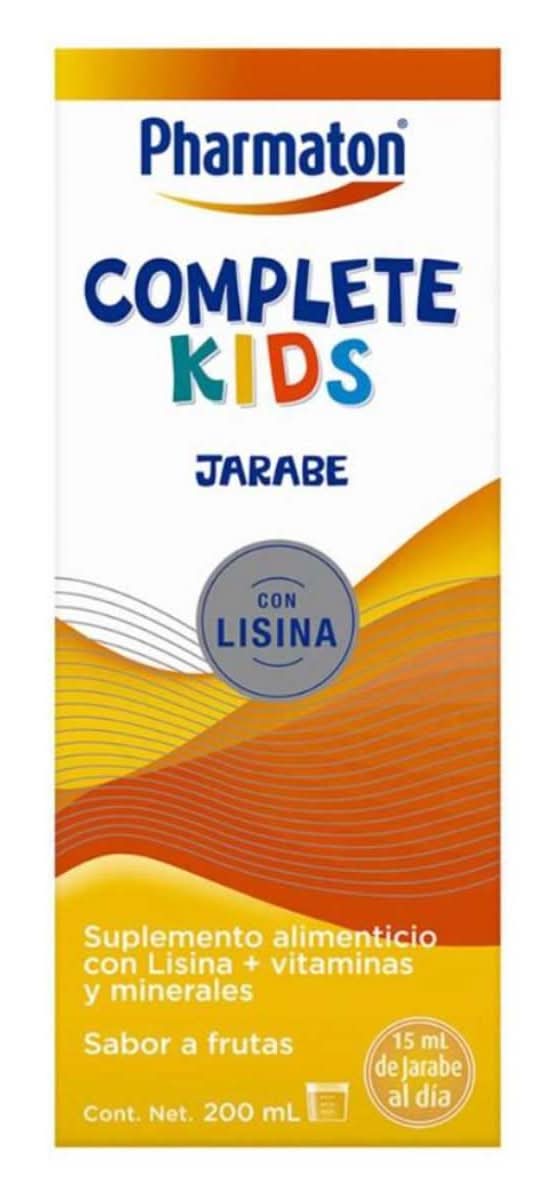 Pharmaton · Kiddi jarabe multivitamínico infantil, naranja-mandarina (100 ml)