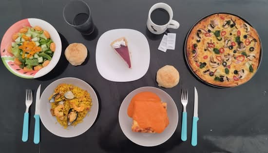 Paella la madrileña cocina mediterránea (Queretaro)