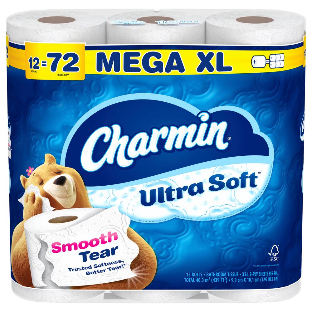 Charmin Ultra Soft Super Mega 2-ply Bathroom Tissue