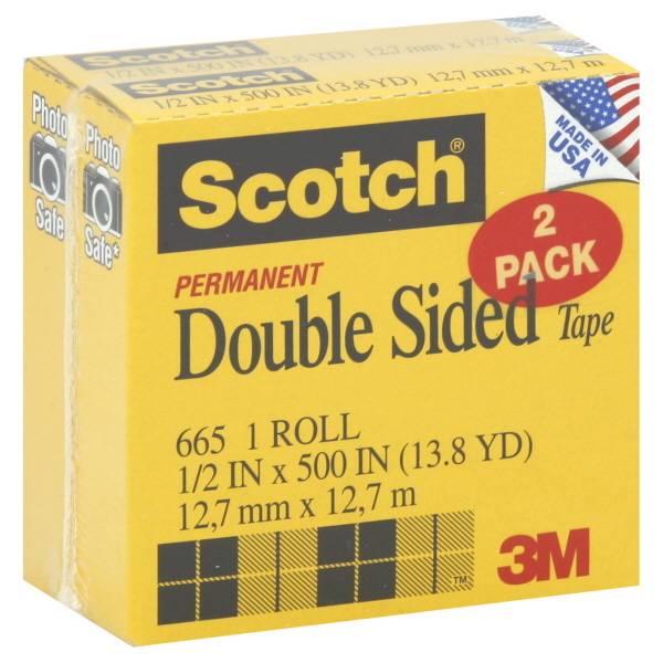 Scotch Permanent Double Sided Tape