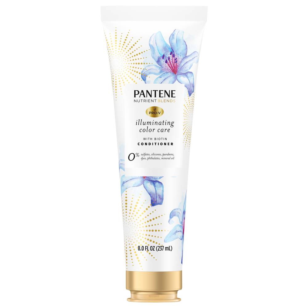 Pantene Nutrient Blends Illuminating Color Care With Biotin Conditioner