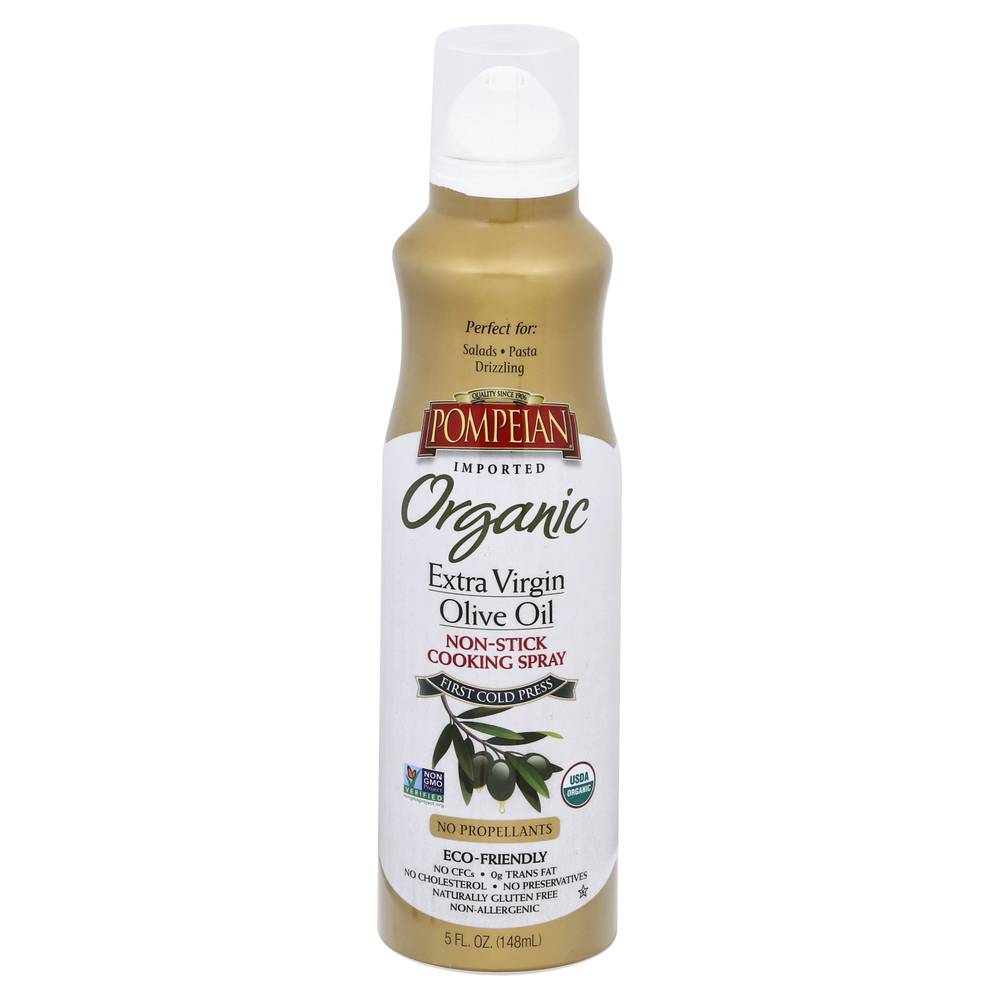 Pompeian Organic Extra Virgin Olive Oil Spray