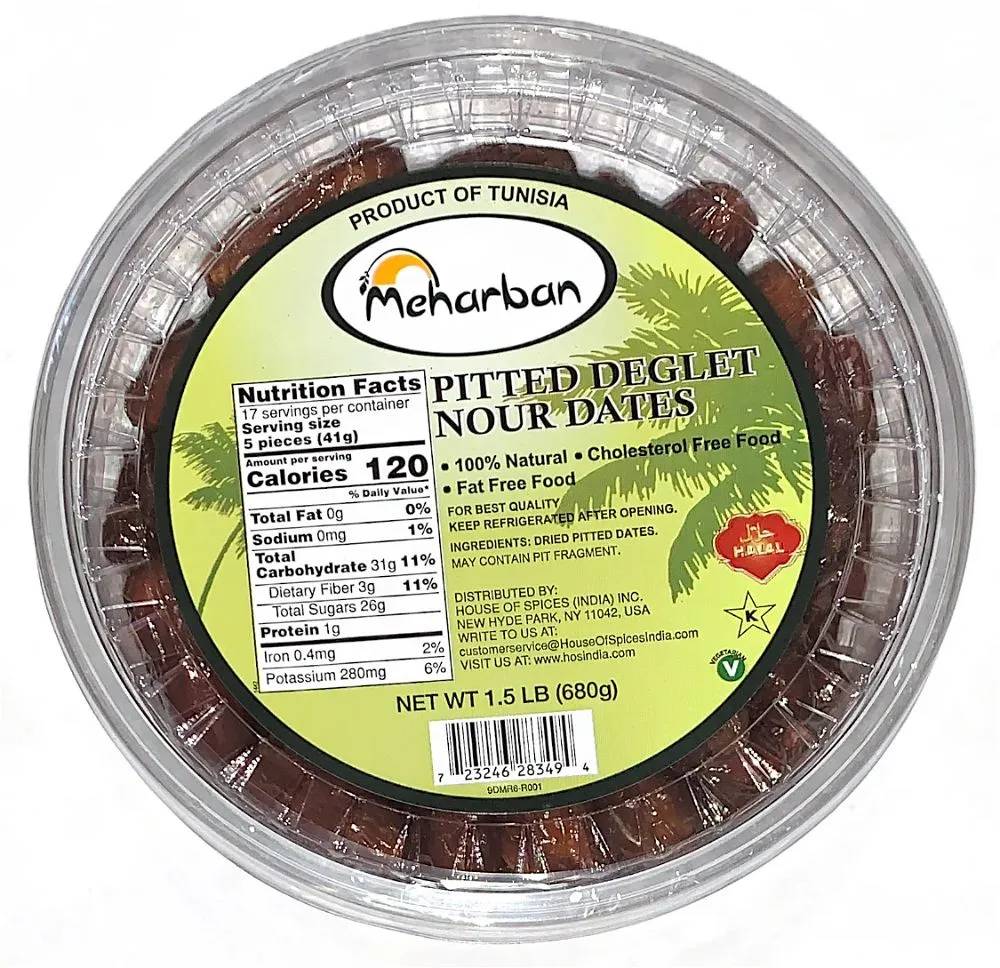 Meherban Pitted Dates 680g (1.5lb)