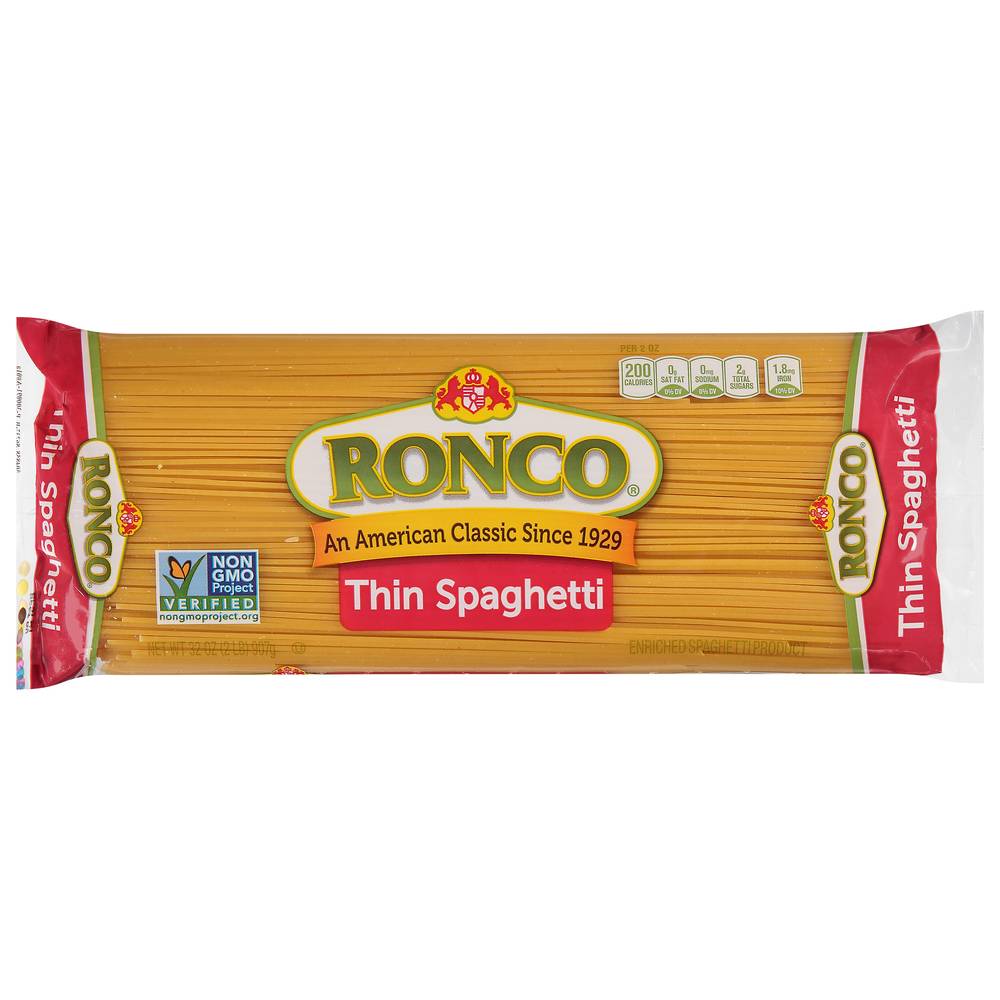 Ronco Thin Spaghetti (2 lbs)