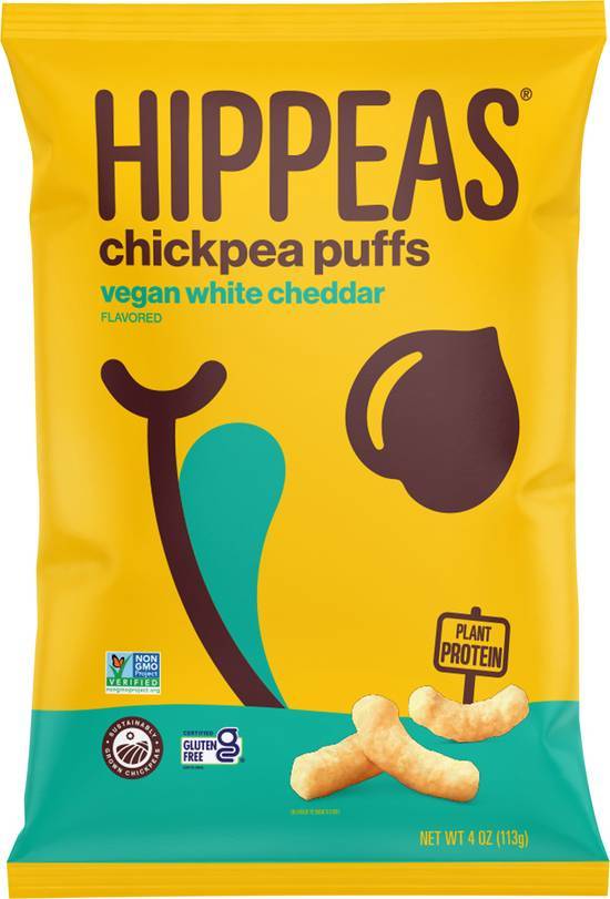 Hippeas Organic Chickpea Puffs ( vegan white cheddar)