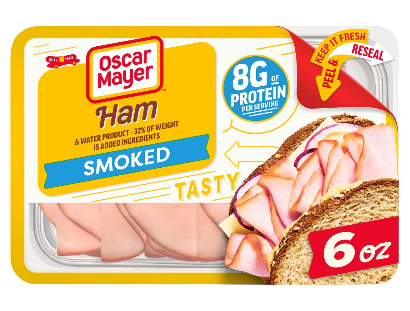 Oscar Mayer Smoked Ham Lunch Meat (6 oz)