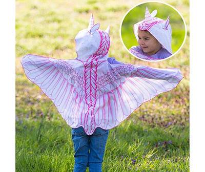 Fabric Unicorn Costume Wings (pink)