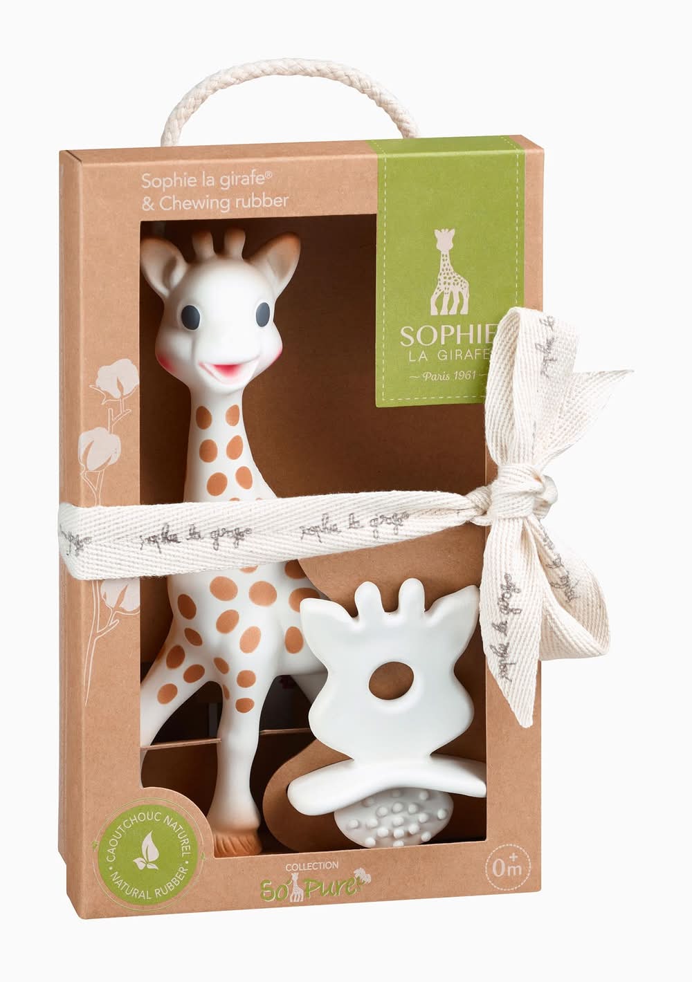 Sophie La Girafe & Chupeta So Pure Gift Box 0M+ (Única - Único)