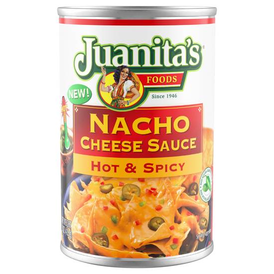 Juanita's Foods Nacho Cheese Sauce Hot & Spicy