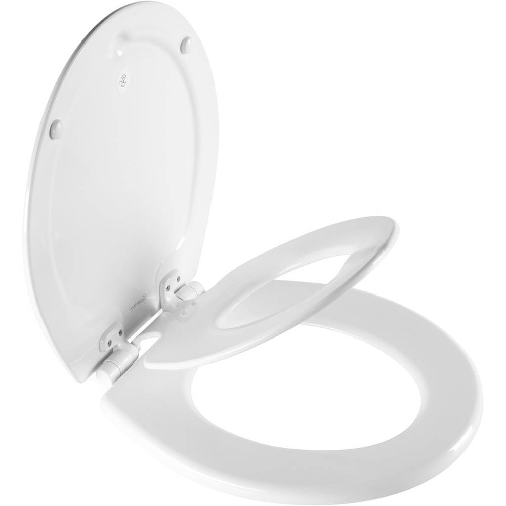 Mayfair Nextstep2 With Round Potty Training Front Toilet Seat, White