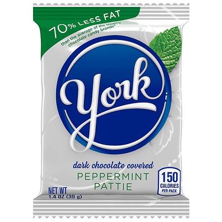 York Peppermint Pattie Candy Dark Chocolate - 1.4 oz