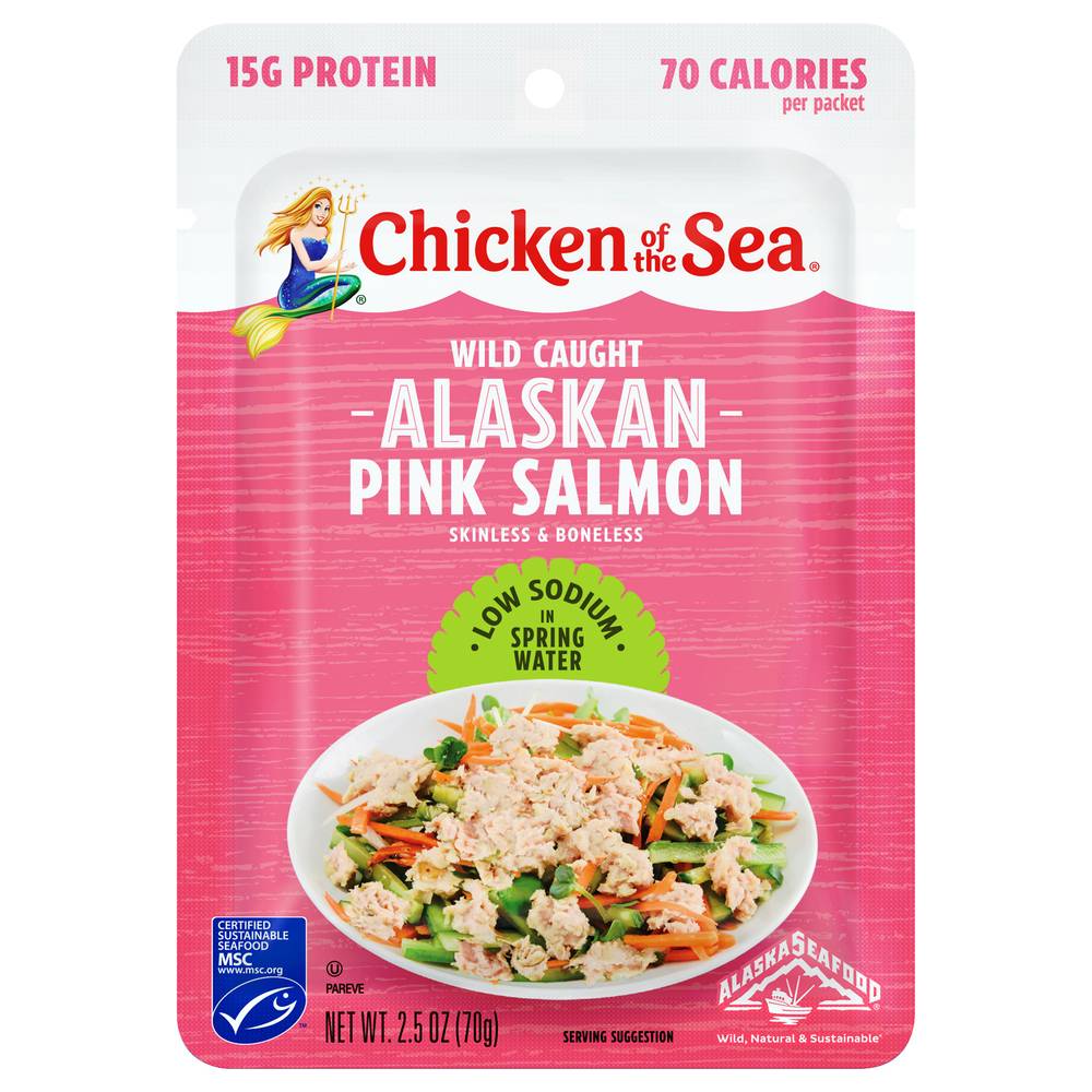 Chicken of the Sea Wild Alaskan Pink Salmon (2.5 oz)