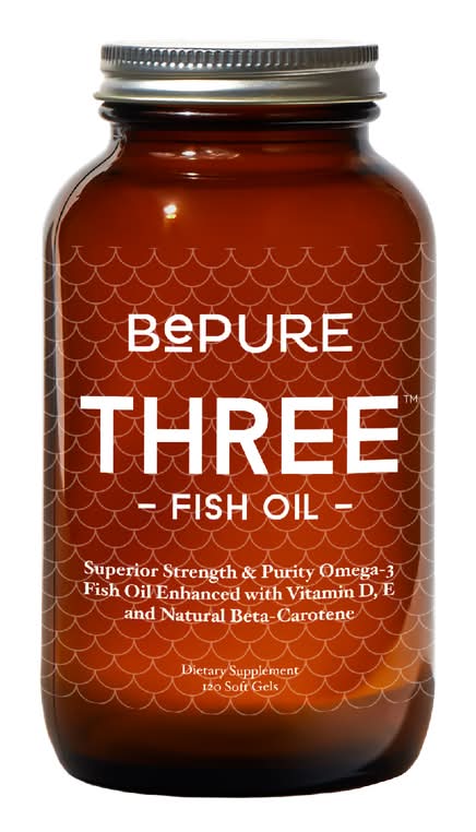BePure Three Fish Oil Caps 120s