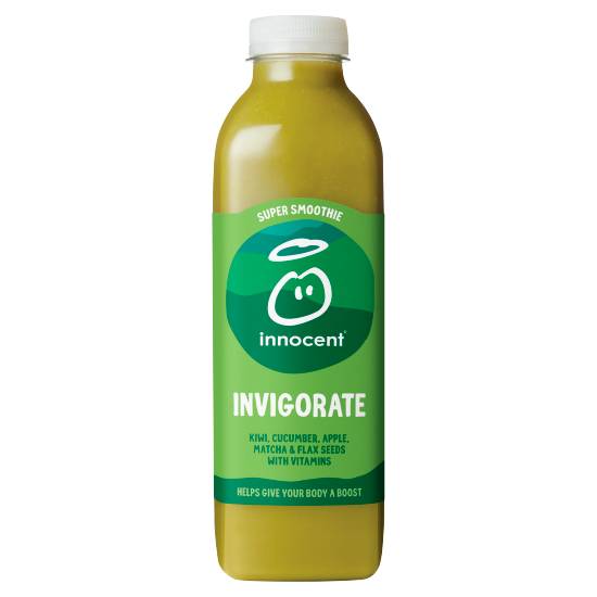 Innocent Super Smoothie Invigorate, Kiwi & Cucumber Juice With Vitamins 750ml