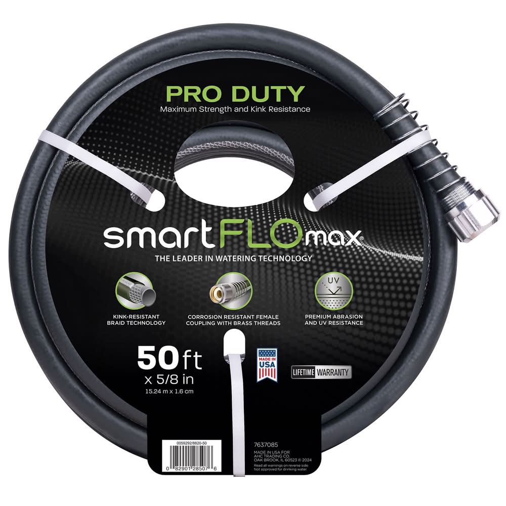 Ace Smartflo Max 5/8 In. D X 50 Ft. L Premium Grade Garden Hose