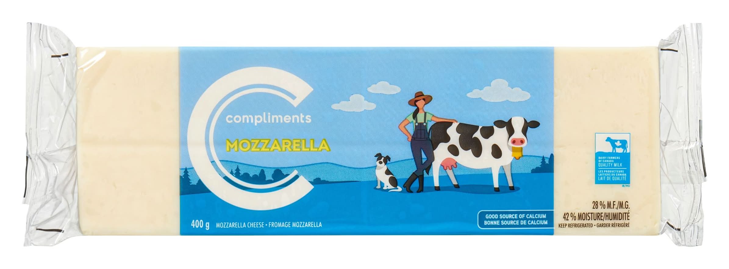 Compliments Mozzarella Cheese (400 g)