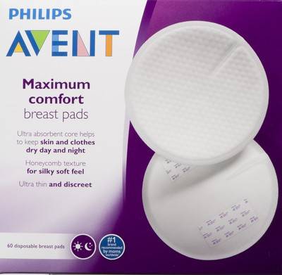 Avent Maximum Comfort Breast Pads (60 units)
