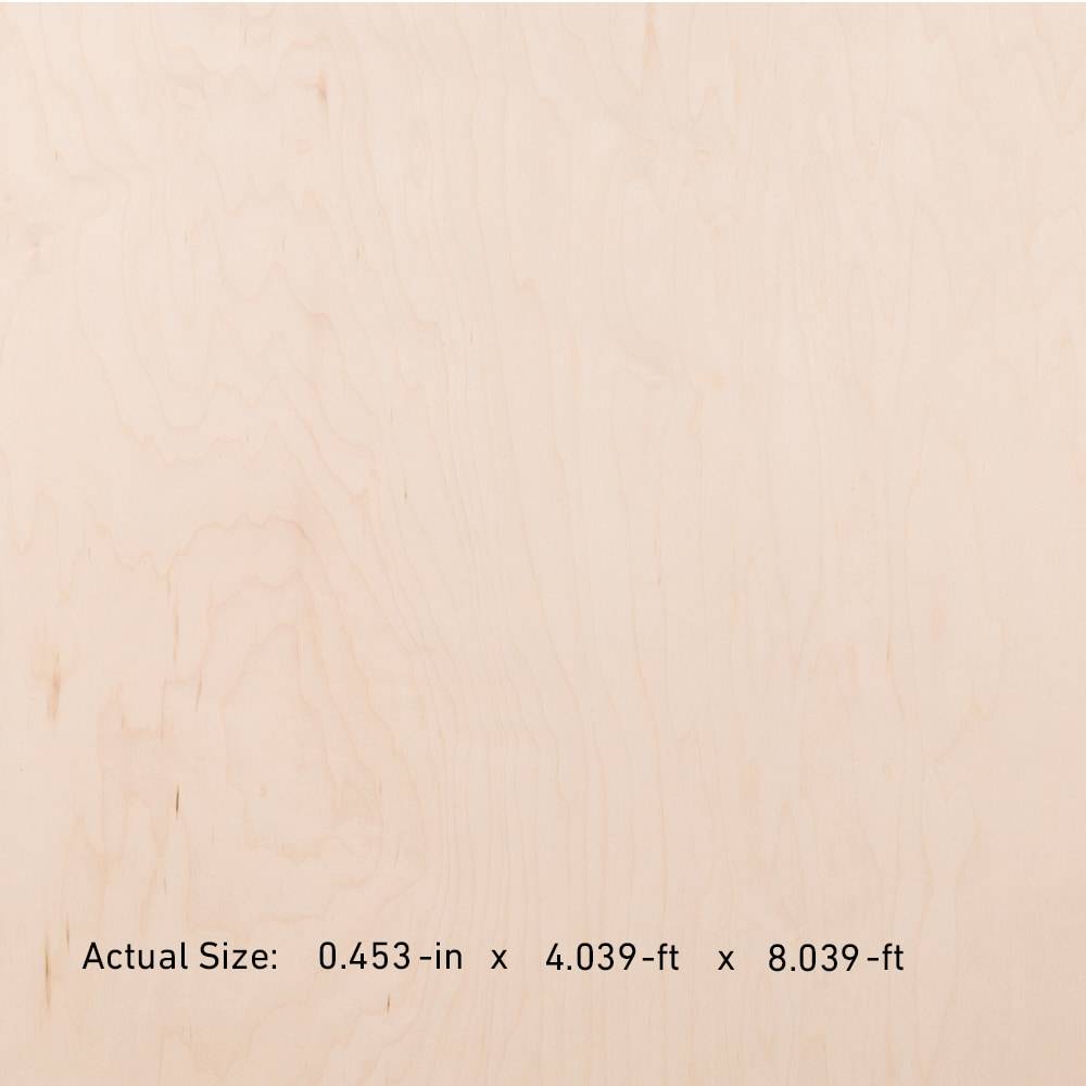 1/2-in x 4-ft x 8-ft Maple Sanded Plywood | 712862