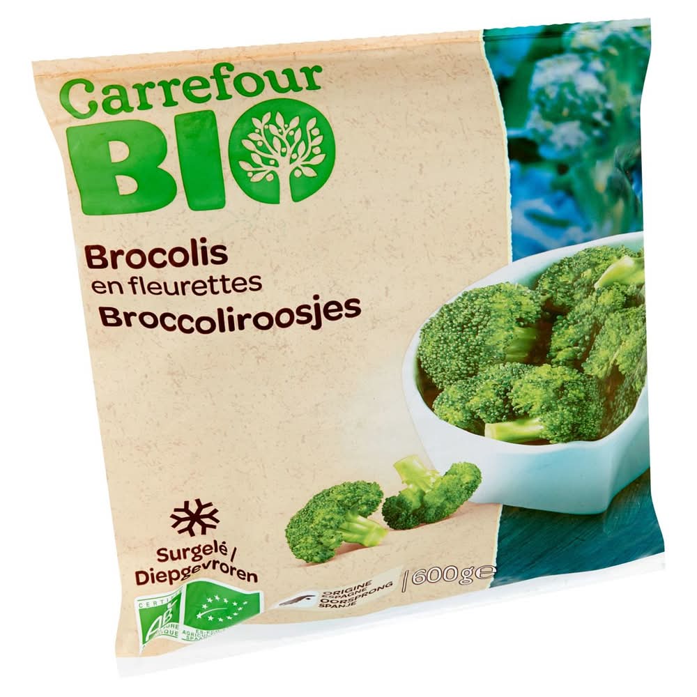 Carrefour Bio Brocolis en Fleurettes 540g