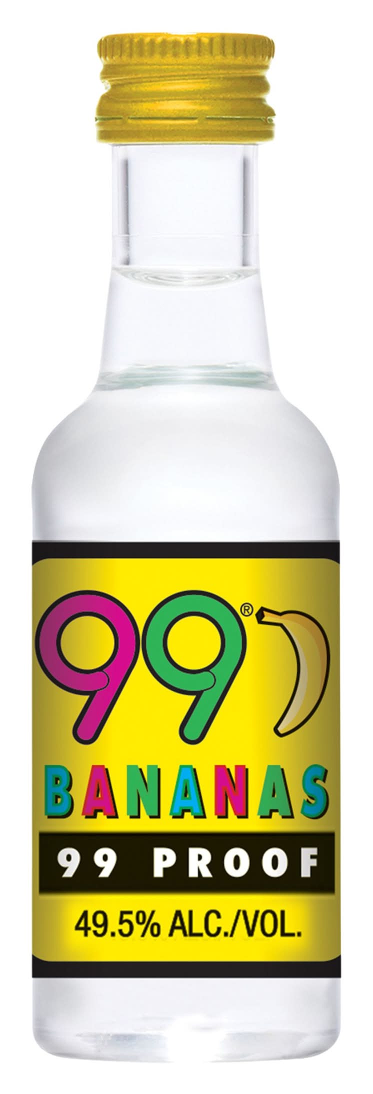 99 Brand Fruit Flavored Liqueur, Banana (50 ml)