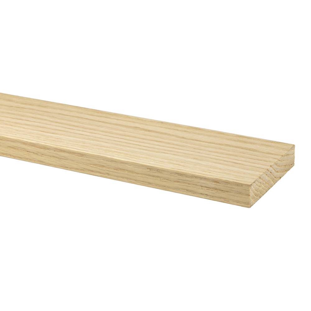 RELIABILT 1-in x 4-in x 8-ft S4S Red Oak Common Hardwood Board | L5194448