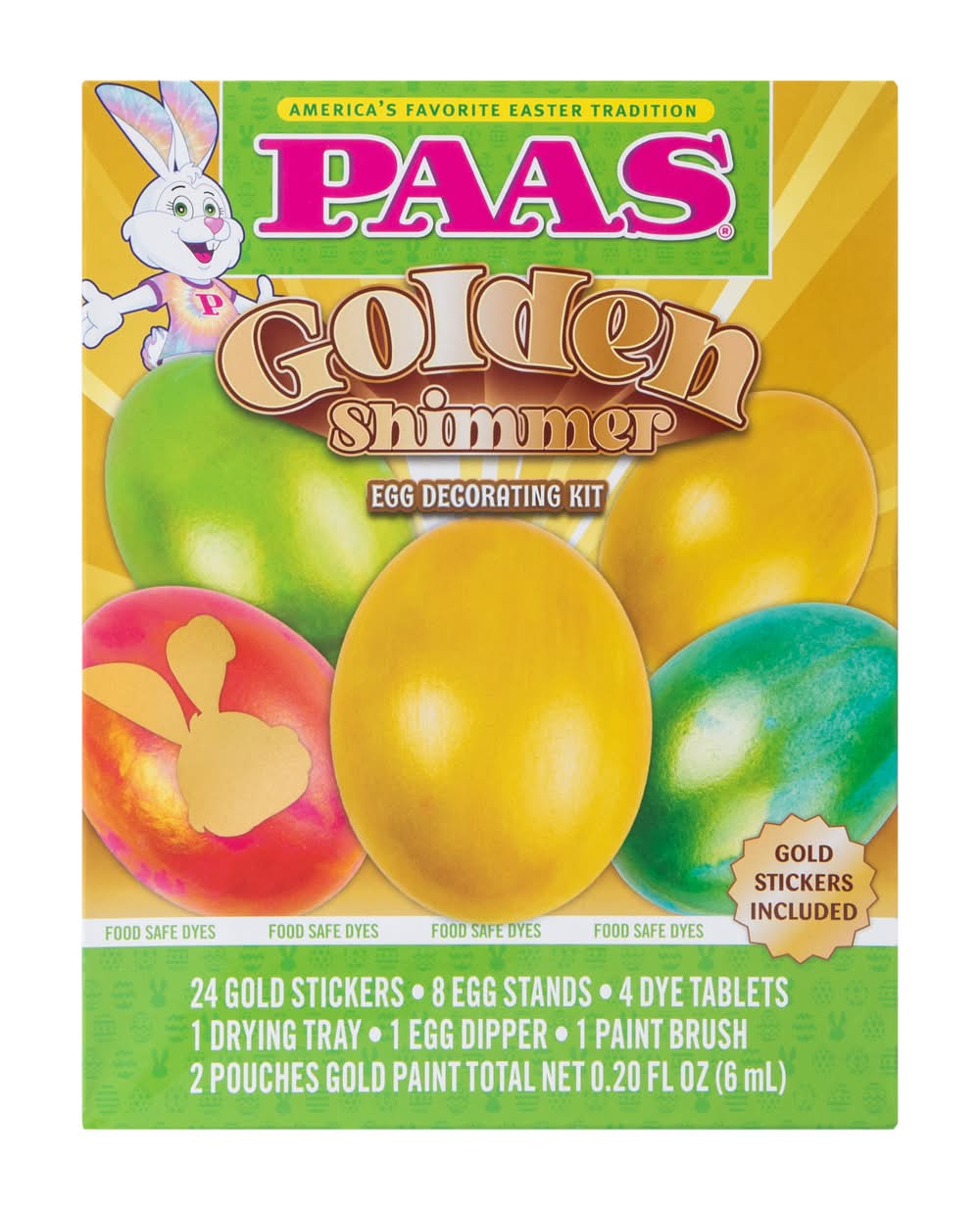 Paas® Gold Shimmer Egg Decorating Kit