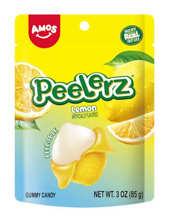Peelerz® Lemon Peelable Gummy Candy 3oz