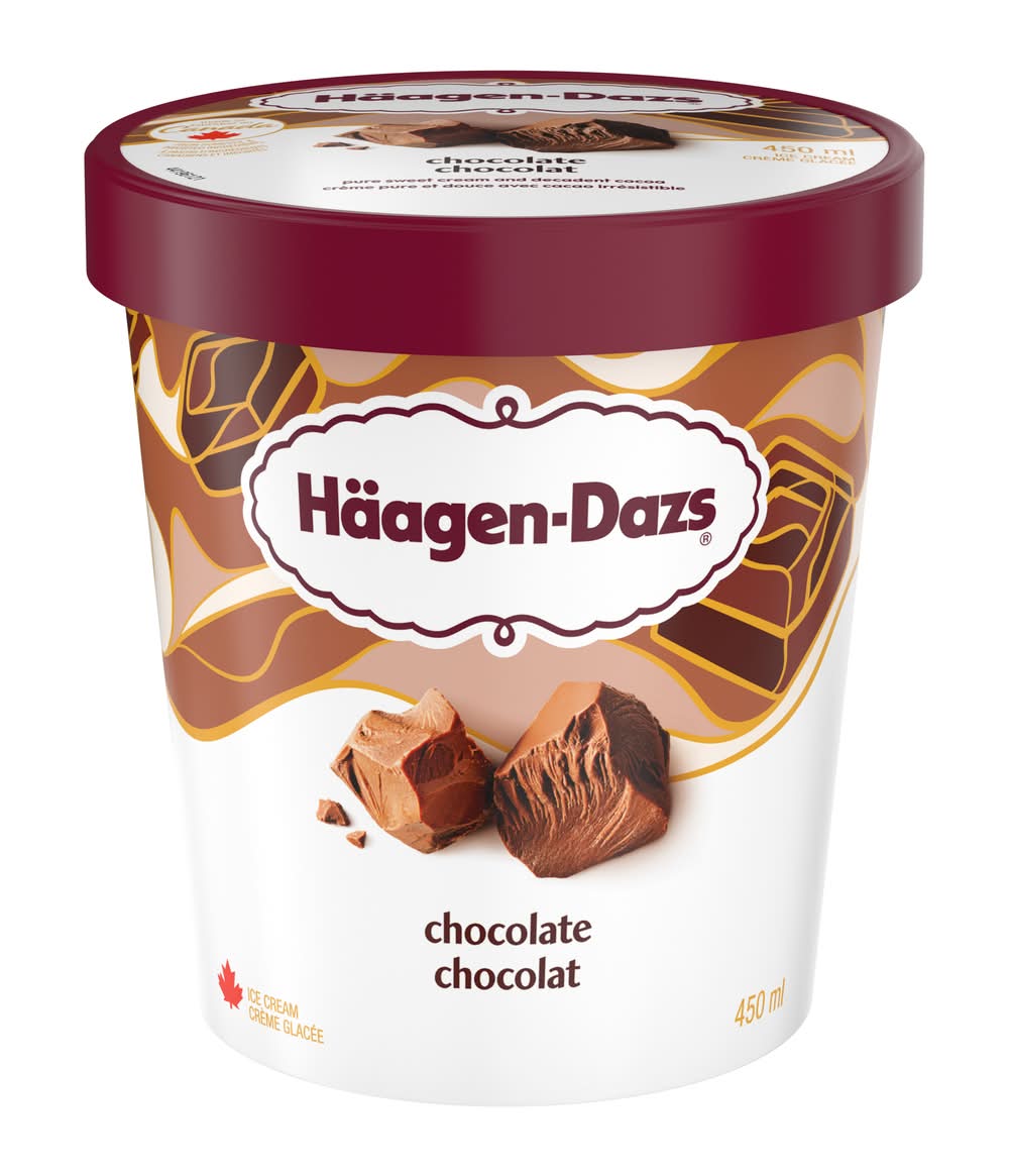Häagen-Dazs Ice Cream, Chocolate (450 ml)