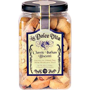 La Dolce Vita - Italian Almond Biscotti, 34 oz (47 Units)
