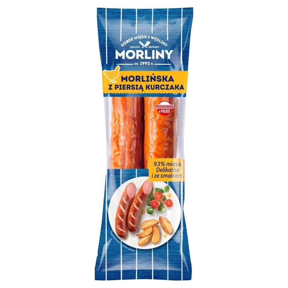 Morliny Kiełbasa morlińska z piersią kurczaka 400 g