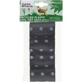 Frankie & Friends Recycled Plastic Dog Tidy Bags Refills 4 X 20 Pack