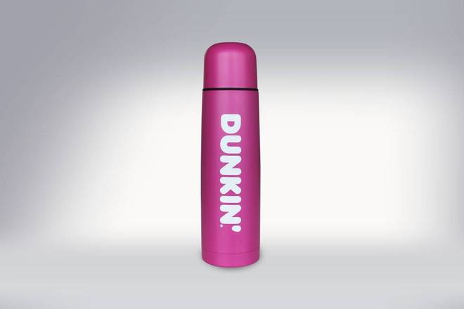 DUNKIN' Thermosflasche pink