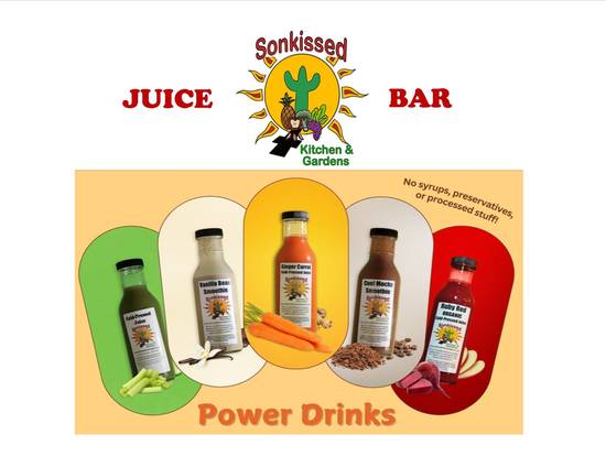 Sonkissed Kitchen And Gardens Juice Bar
