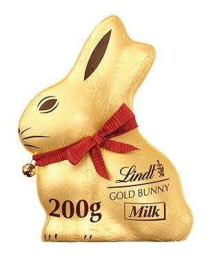 Lindt Milk Chocolate, Gold Bunny (200g)