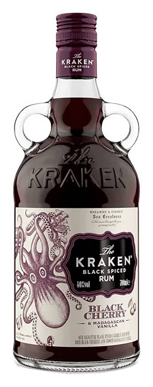 Kraken Black Cherry and Madagascan Vanilla Rum 700mL