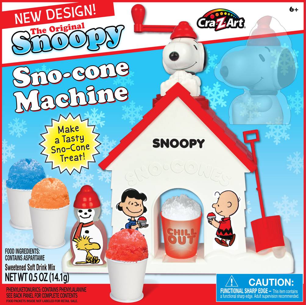 Cra Z Art Snoopy Sno-Cone Machine