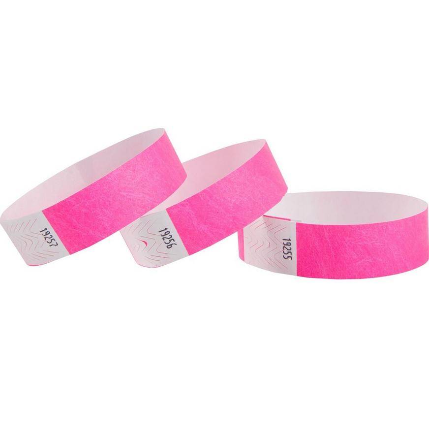 Party City Wristbands (hot pink)