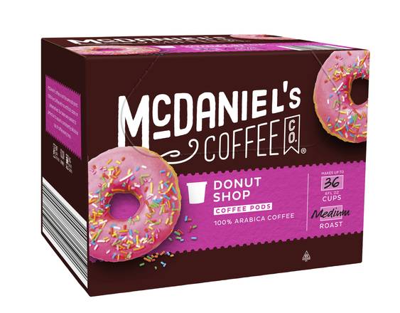 McDaniel's Coffee Co. 100% Arabic Coffee Medium Roast Pods