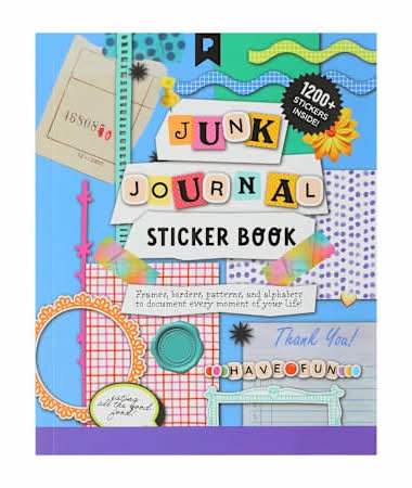 Junk Journal Sticker Book
