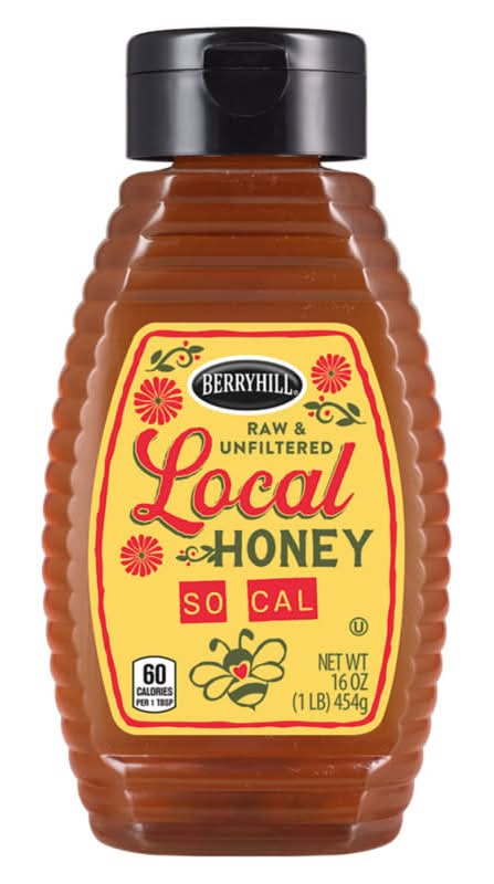 Berryhill Raw & Unfiltered Local So Cal Honey (16 oz)