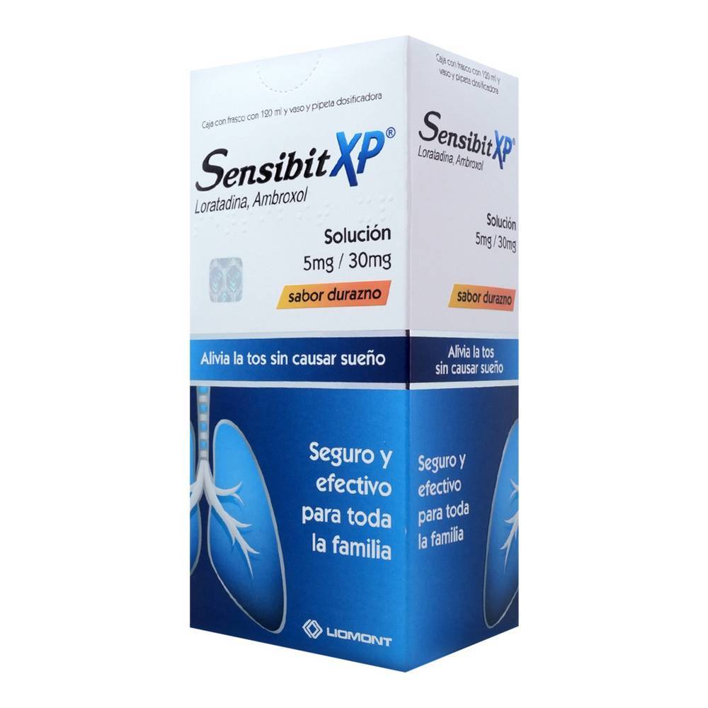 Liomont sensibit xp solución 5 mg/30 mg (durazno)