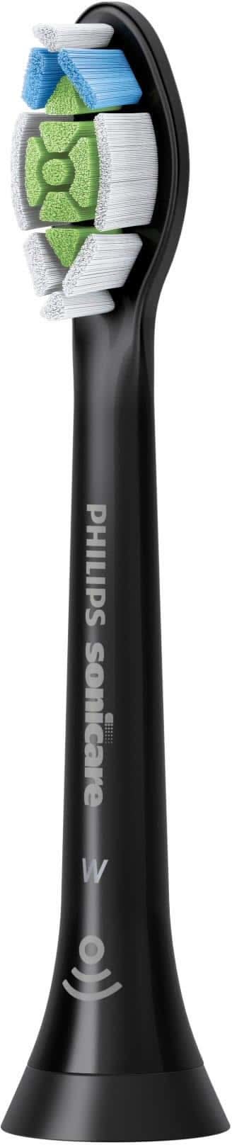 Philips Sonicare - DiamondClean Replacement Toothbrush Heads (4-pack) - Black