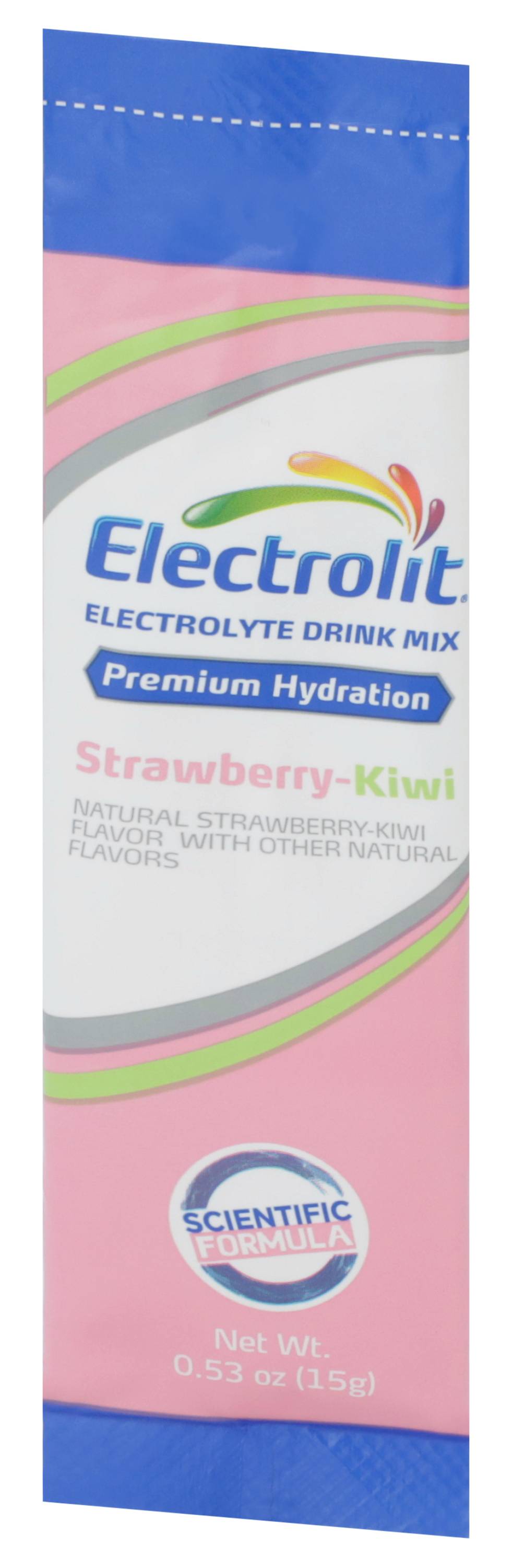 Electrolit Electrolyte Powder Drink Mixes, Strawberry-Kiwi (4.24 oz, 8 ct)