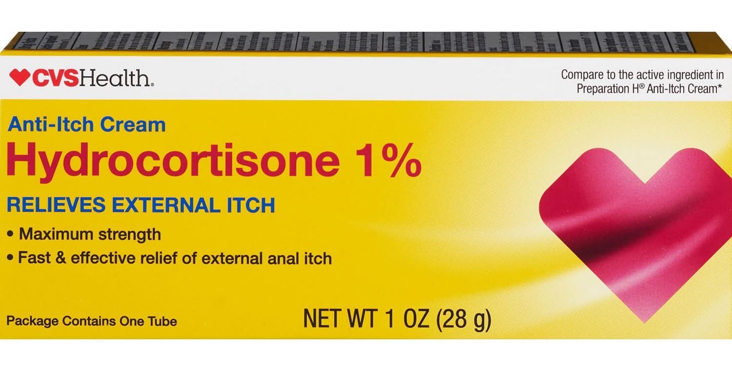 CVS Health Maximum Strength Anti Itch Cream (1 oz)